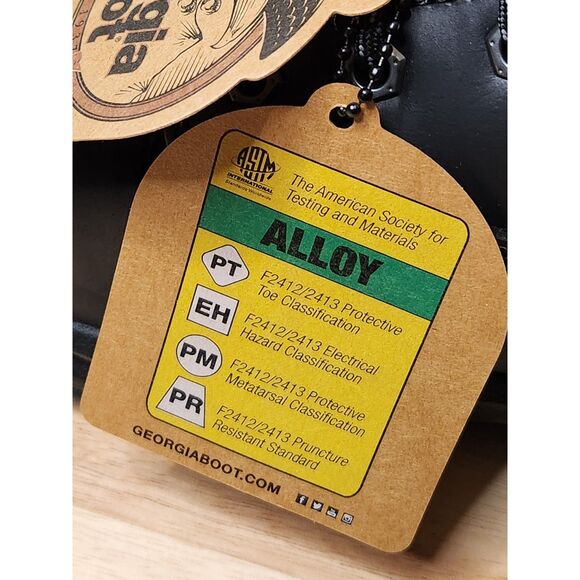 Georgia Boot Men’s 8.5W |Waterproof Alloy Toe Work Boots | Puncture Resistant - Picture 9 of 11